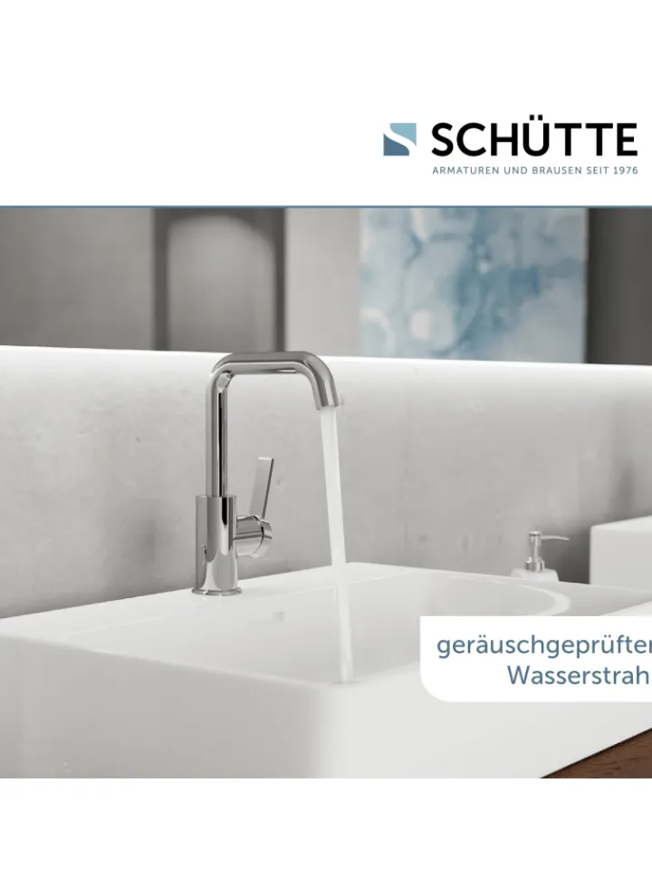 Franz Joseph Schütte Badarmaturen<LOS ANGELES Waschtischarmatur, Chrom