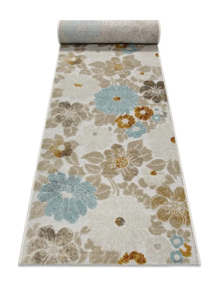 Wecon Home Outdoorteppiche<Läufer Beach Flower in beige, hellblau, gelb