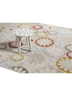 Wecon Home Outdoorteppiche<Läufer Flowerdrops in bunt