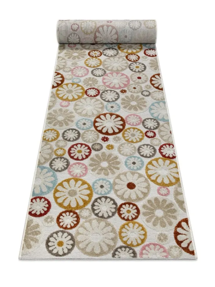 Wecon Home Outdoorteppiche<Läufer Flowerdrops in bunt