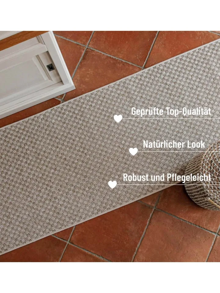 Wecon Home Outdoorteppiche<Läufer Miami South Beach in beige creme