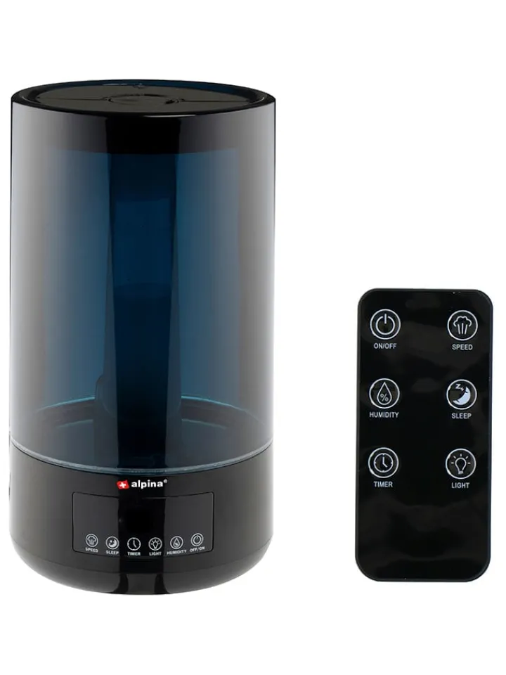Philips Klima & Haushalt<Luftbefeuchter in Schwarz - (H)32 cm