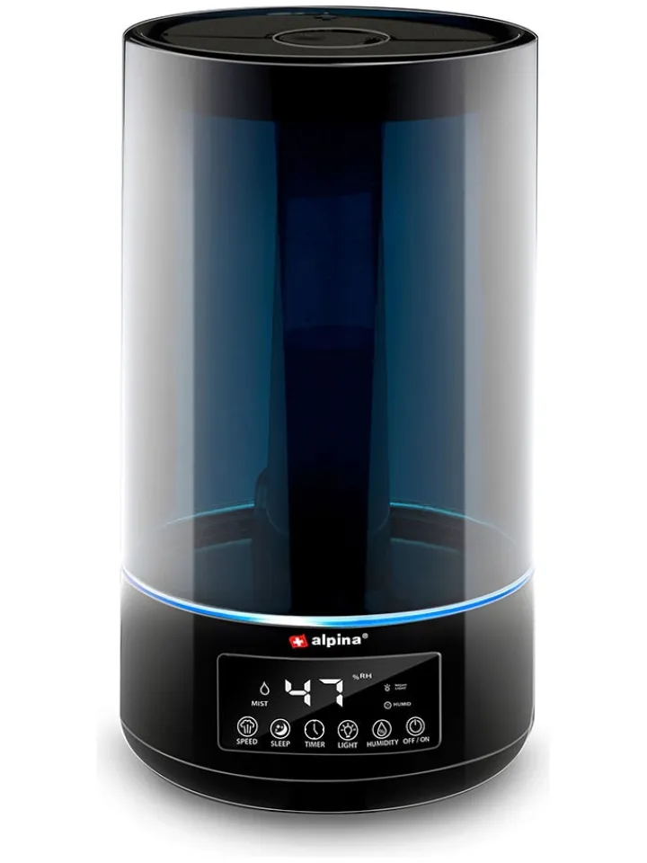 Philips Klima & Haushalt<Luftbefeuchter in Schwarz - (H)32 cm