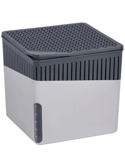 Wenko Klima & Haushalt<Luftentfeuchter "Cube" in Grau - (B)13 x (H)13 x (T)13 cm