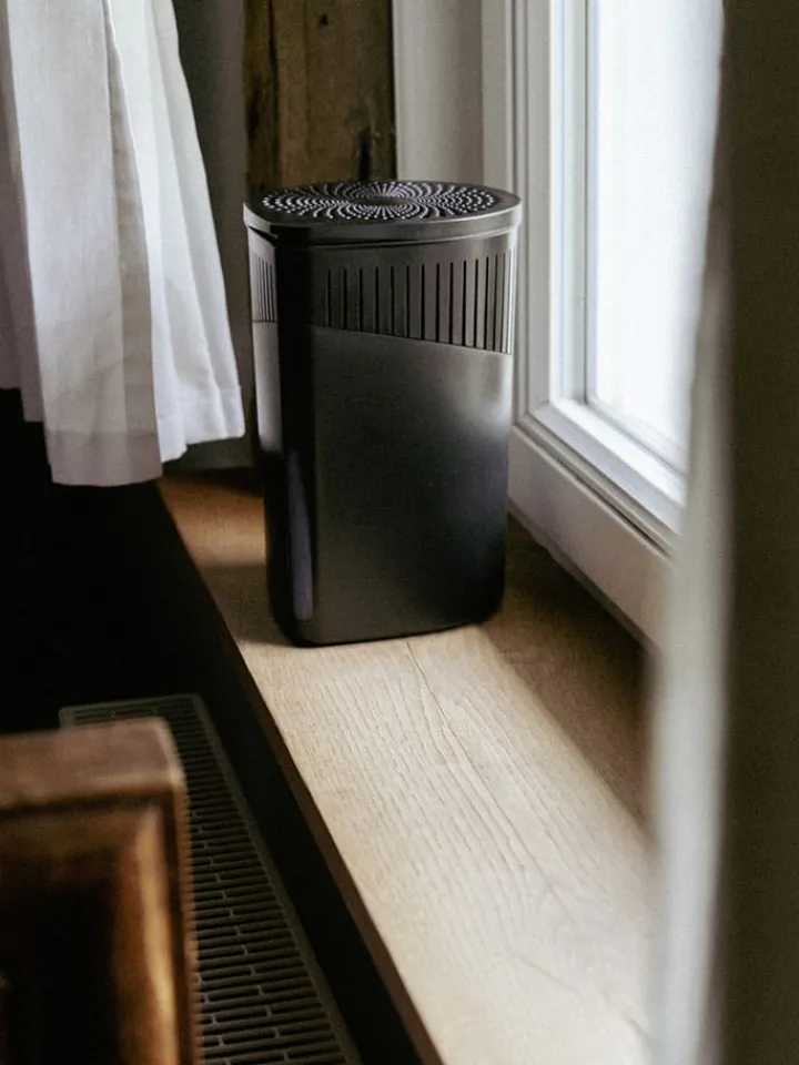 Wenko Klima & Haushalt<Luftentfeuchter "Drop Black" in Schwarz - (H)23 cm
