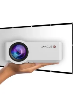 LA VAGUE Tv & Audio<LV-HD320 BUNDLE LED-Projektor inkl. LV-STA100FP in weiß