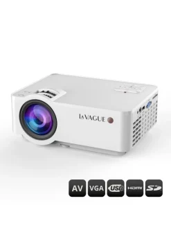 LA VAGUE Tv & Audio<LV-HD320 BUNDLE LED-Projektor inkl. LV-STA100FP in weiß