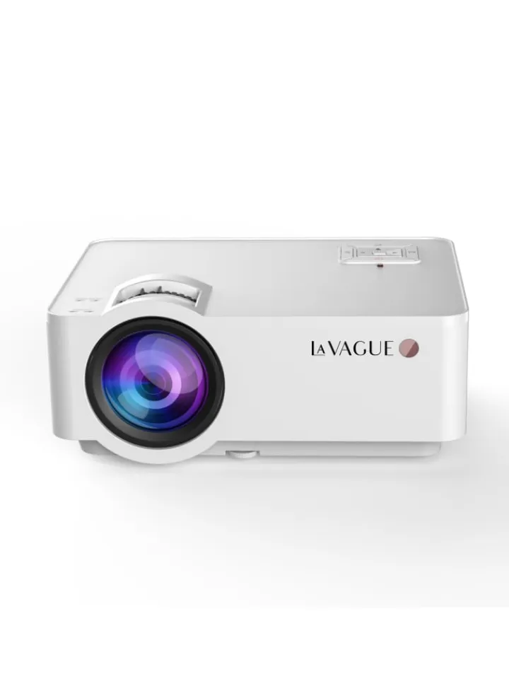 LA VAGUE Tv & Audio<LV-HD320 BUNDLE LED-Projektor inkl. LV-STA100FP in weiß