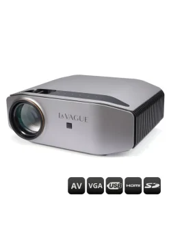LA VAGUE Tv & Audio<LV-HD500 LED-Projektor Full HD in silber