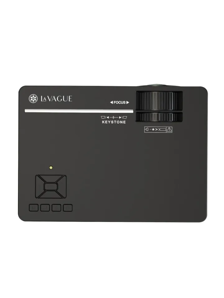 LA VAGUE Tv & Audio<LV-HD240 WI-FI BUNDLE LED-Projektor inkl. LV-STA100FP in schwarz