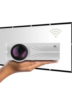 LA VAGUE Tv & Audio<LV-HD240 WI-FI BUNDLE LED-Projektor inkl. LV-STA100FP in weiß