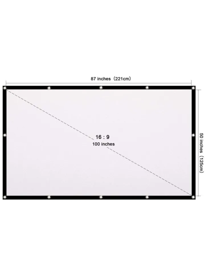 LA VAGUE Tv & Audio<LV-HD240 WI-FI BUNDLE LED-Projektor inkl. LV-STA100FP in weiß