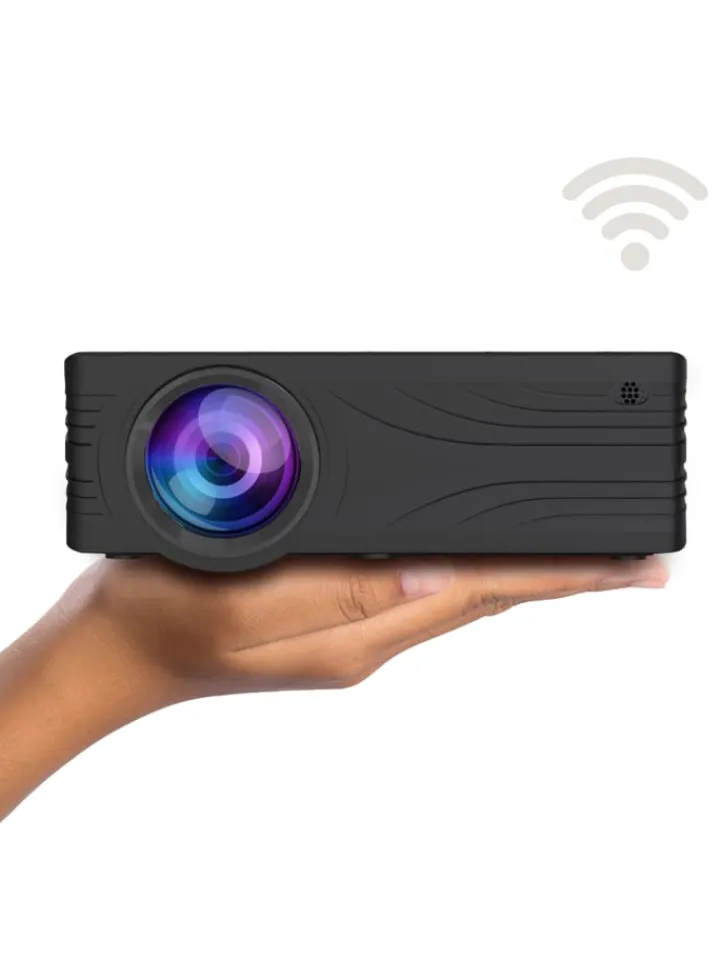 LA VAGUE Tv & Audio<LV-HD240 WI-FI LED-Projektor in schwarz