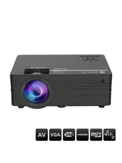 LA VAGUE Tv & Audio<LV-HD240 WI-FI LED-Projektor in schwarz