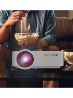LA VAGUE Tv & Audio<LV-HD340 WI-FI LED-Projektor in weiß