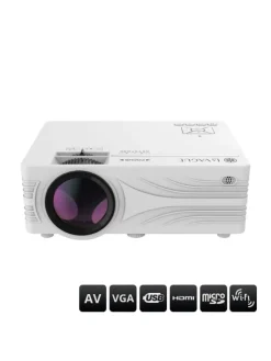 LA VAGUE Tv & Audio<LV-HD240 WI-FI LED-Projektor in weiß