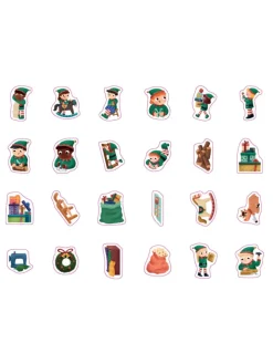 Schwager & Steinlein Adventskalender<Magnet-Adventskalender | Mit den Wichteln durch den Advent. 24 Magnete und...