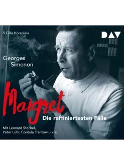 Der Audio Verlag Hörbücher<Maigret - Die raffiniertesten Fälle | Hörspiele mit Leonard Steckel, Peter...