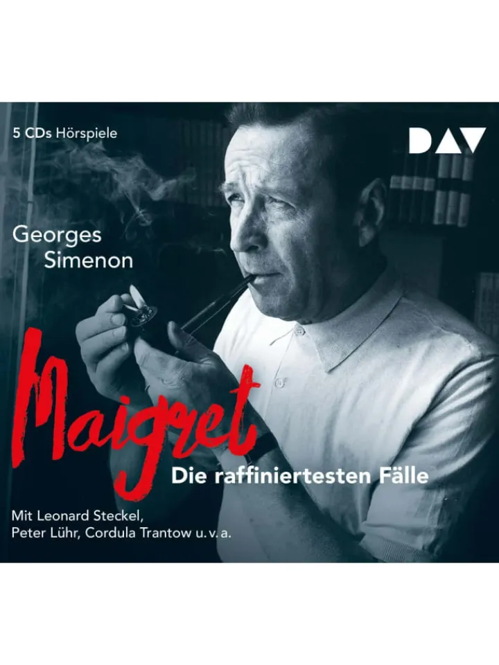 Der Audio Verlag Hörbücher<Maigret - Die raffiniertesten Fälle | Hörspiele mit Leonard Steckel, Peter...