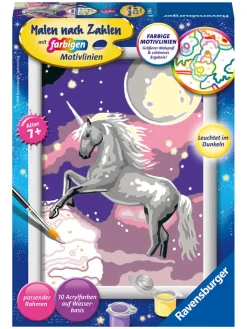 Ravensburger Kreativbedarf & Do-It-Yourself<Malen nach Zahlen-Set: "Einhorn" - ab 7 Jahren