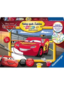 Ravensburger Kreativbedarf & Do-It-Yourself<Malen nach Zahlen-Set "Lightning McQueen" - ab 5 Jahren