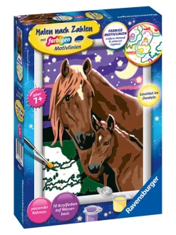 Ravensburger Kreativbedarf & Do-It-Yourself<Malen nach Zahlen-Set "Pferde" - ab 7 Jahren