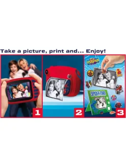 LISCIANI Foto & Video<Marvel Spiderman Print Cam Sofortbildkamera Kamera Camera Fotos in rot