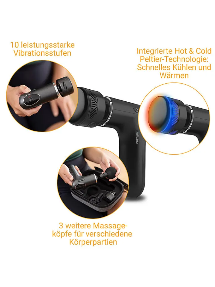 Medisana Pflege & Gesundheit<Massage-Pistole "MG 560 Hot & Cold"