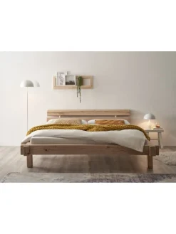 Vaja Betten & Matratzen<Massivholz Balkenbett Inger 180x200 cm in Eiche