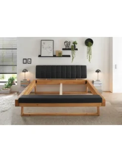 Vaja Betten & Matratzen<Massivholz Doppelbett Sarja 180x200 cm Fichte massiv in Fichte