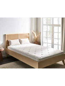 Beliani Betten & Matratzen<Matratze DUO in Weiß - (W) 120 x (H) 20 x (L) 200 cm