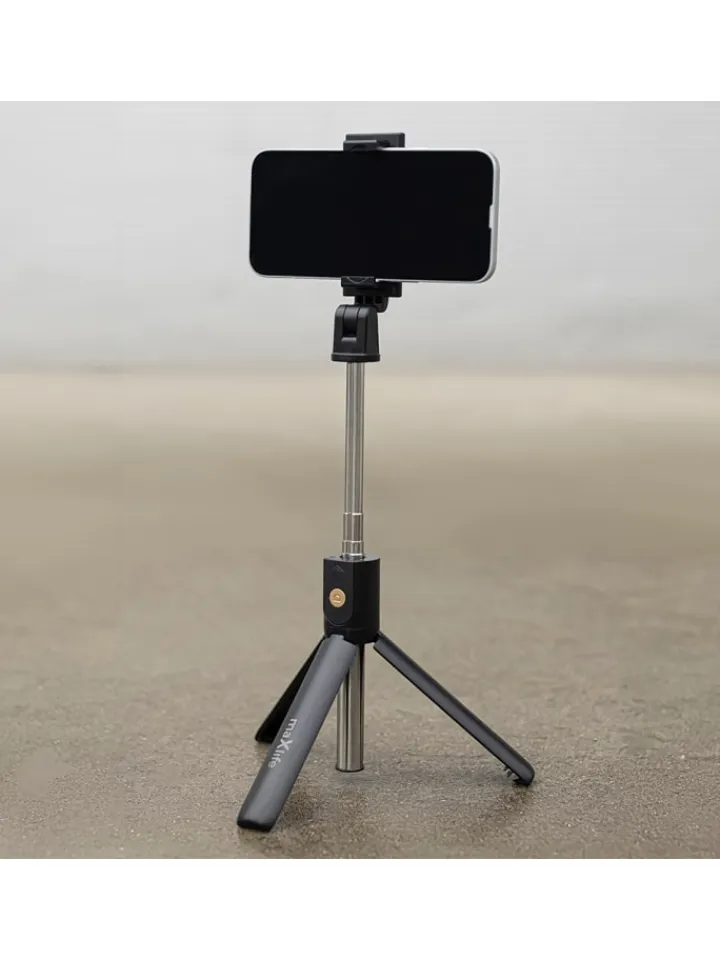 maXlife Smartphones & Zubehör<Bluetooth Selfie-Stick-Stativ