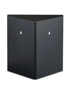 relaxdays Badezimmermöbel<Medizinschrank in Schwarz - (B)30 x (H)30 x (T)17,5 cm