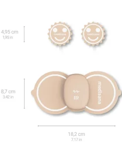 Medisana Pflege & Gesundheit<Menstruationsschmerz-Pad "TT 250" in Beige