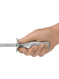 WMF Koch- & Backutensilien<Messerschärfer ''Gourmet'' in Silber - (L)36 cm