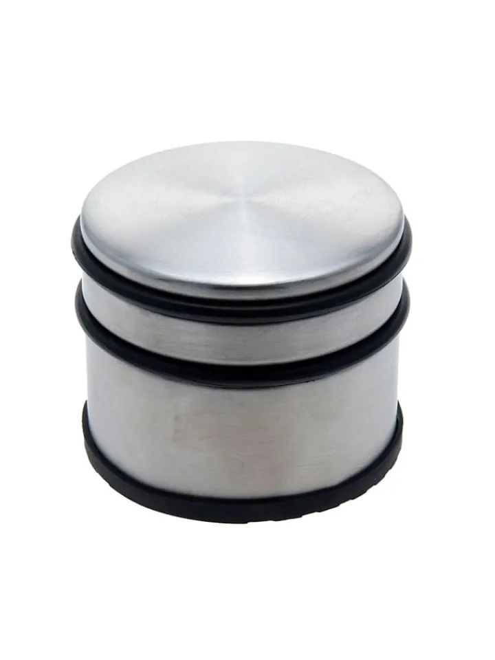 Excellent Houseware Tür- & Zugluftstopper<Metall-Türstopper in silbern