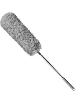 Intirilife Weitere Haushaltshelfer<Mikrofaser Staubwedel mit Teleskopgriff in Grau