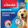 Vileda Hunde<Mikrofaser-Handtuch "XL Pet Pro" in Grau