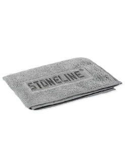 Stoneline Putz- & Waschutensilien<Mikrofasertuch in Grau - (L)30 x (B)30 cm
