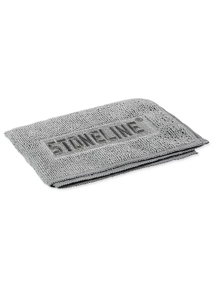 Stoneline Putz- & Waschutensilien<Mikrofasertuch in Grau - (L)30 x (B)30 cm