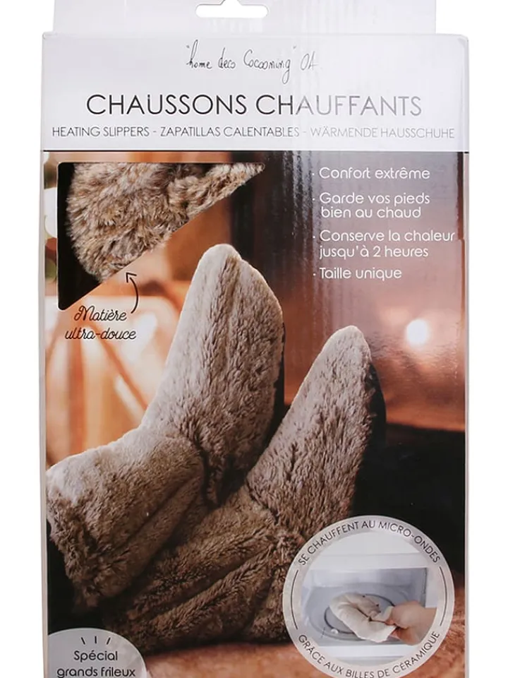 HYGGE Wärmflaschen & -Kissen<Mikrowellen-Fußwärmer in Beige
