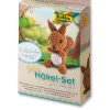 folia PAPER Kreativbedarf & Do-It-Yourself<Mini-Häkelset "Eichhörnchen" - ab 8 Jahren