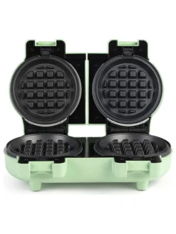 Petra Küchenelektronik<Mini-Waffeleisen in Grün