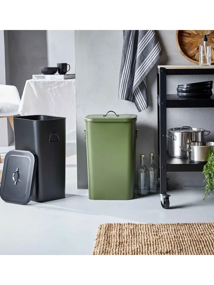 Butlers Mülleimer<Mülleimer BINSTER in Schwarz