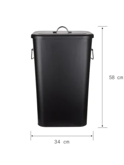 Butlers Mülleimer<Mülleimer BINSTER in Schwarz