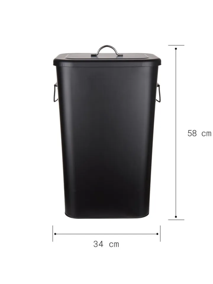 Butlers Mülleimer<Mülleimer BINSTER in Schwarz