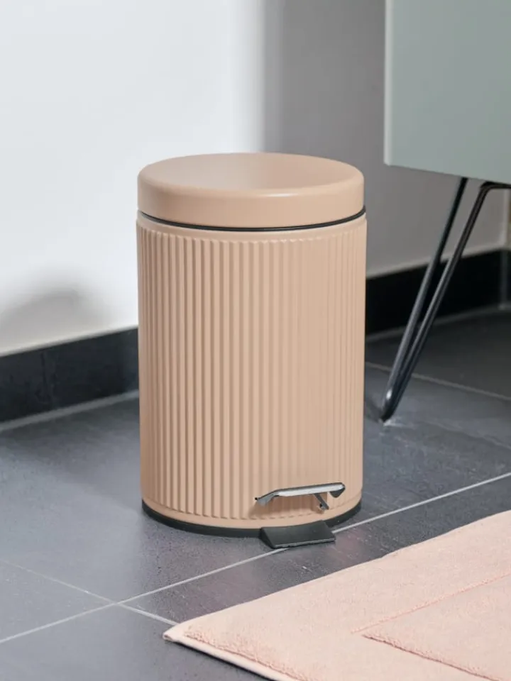 Zeller Present Mülleimer<Mülleimer in beige