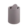relaxdays Mülleimer<Mülleimer in Beige - 13 Liter