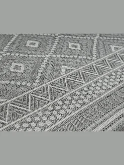 the carpet Outdoorteppiche<Moderner In-/Outdoor Teppich B in Grau