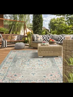 the carpet Outdoorteppiche<Moderner In-/Outdoor Teppich A in Grau